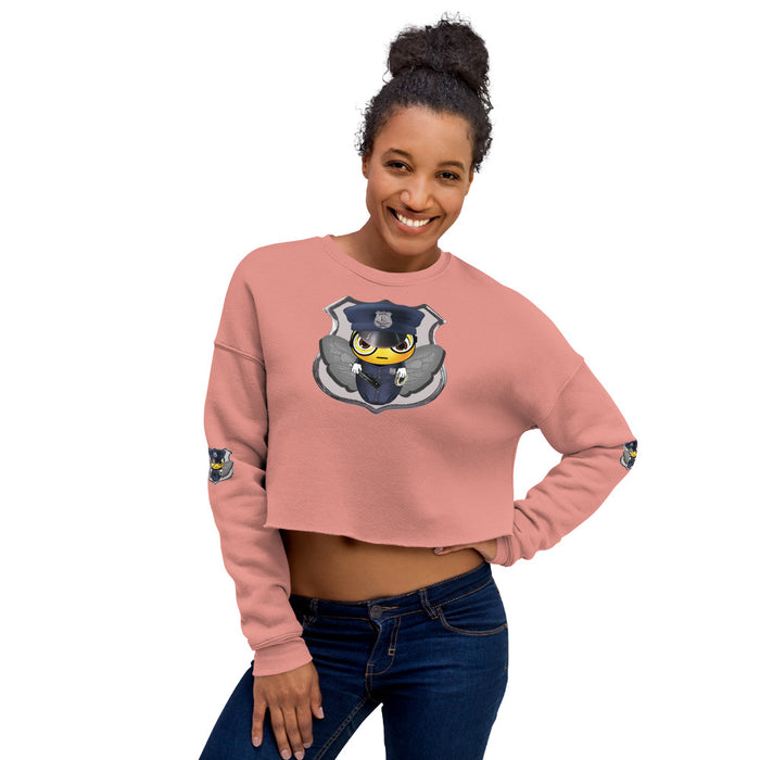 Cute COP / POLICE BEE Crop Sweatshirt