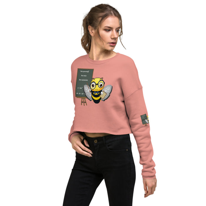 Cute GURU / TEACHER BEE Crop Sweatshirt