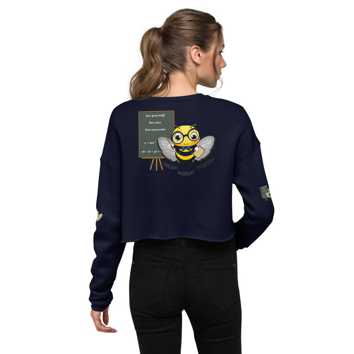 Cute GURU / TEACHER BEE Crop Sweatshirt