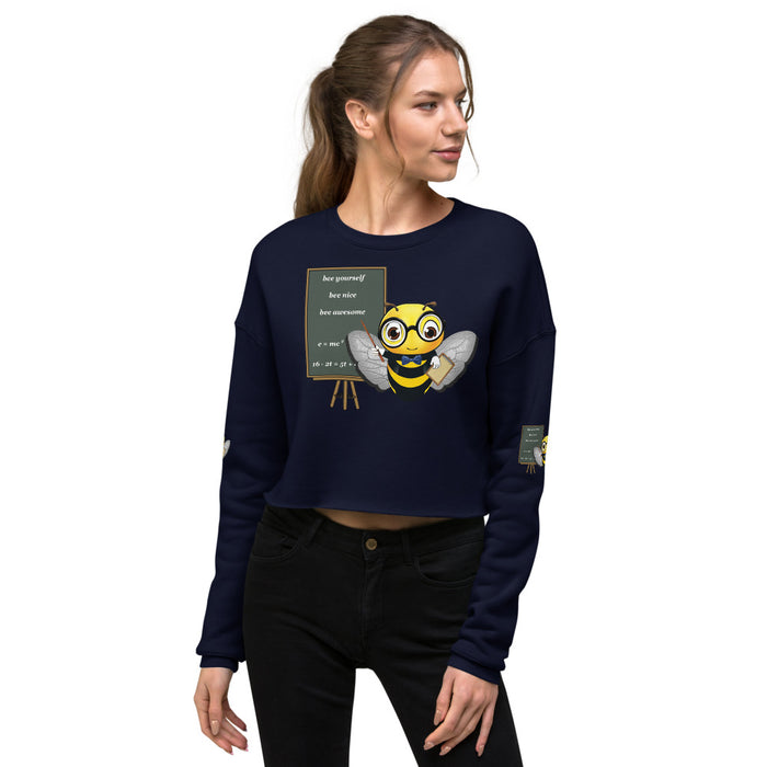 Cute GURU / TEACHER BEE Crop Sweatshirt