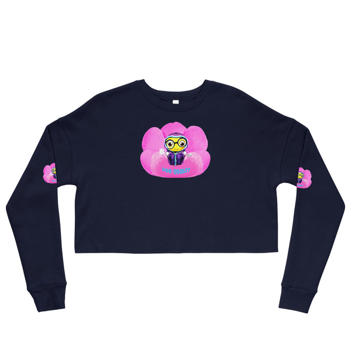 Cute BEE C0MFIE Crop Sweatshirt