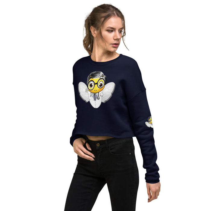 Cute DOCTOR / MEDICO BEE Crop Sweatshirt