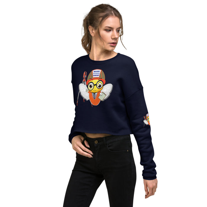 Cute ENGINEER / INGENIERO BEE Crop Sweatshirt