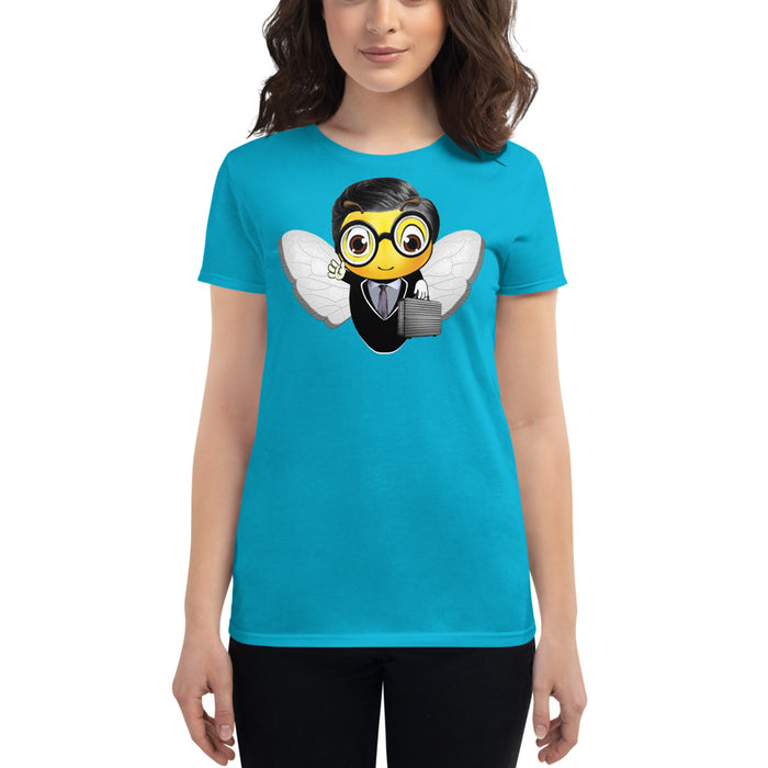 Cute LAWYER / ATTORNEY BEE Women's short sleeve t-shirt