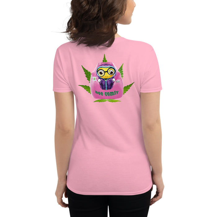 Women's short sleeve cute BEE COMFY INDICA t-shirt