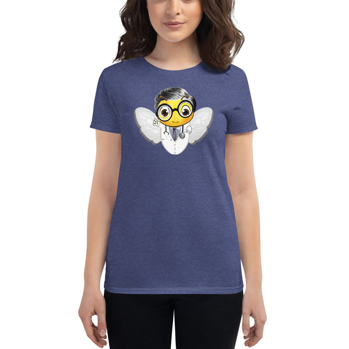 Cute DOCTOR / MEDICO BEE Women's short sleeve t-shirt