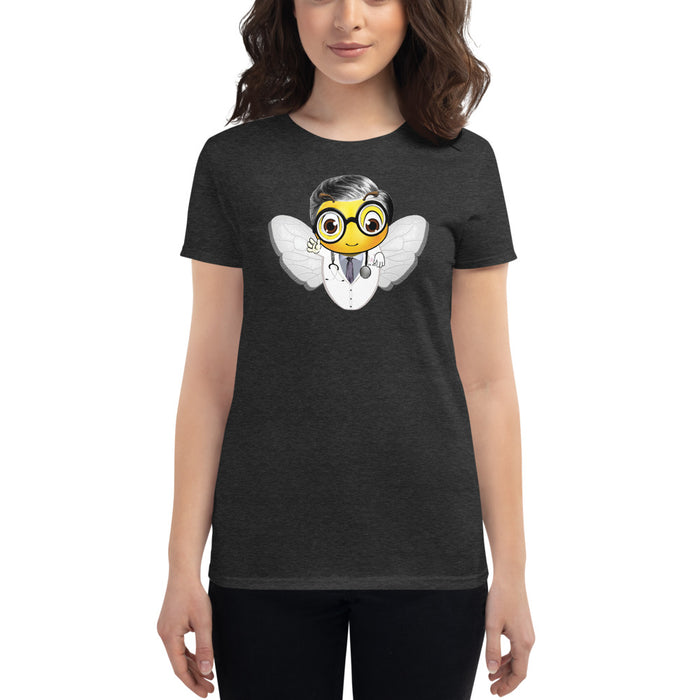 Cute DOCTOR / MEDICO BEE Women's short sleeve t-shirt