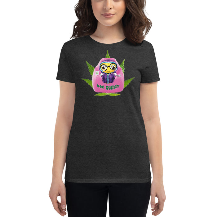 Women's short sleeve cute BEE COMFY INDICA t-shirt