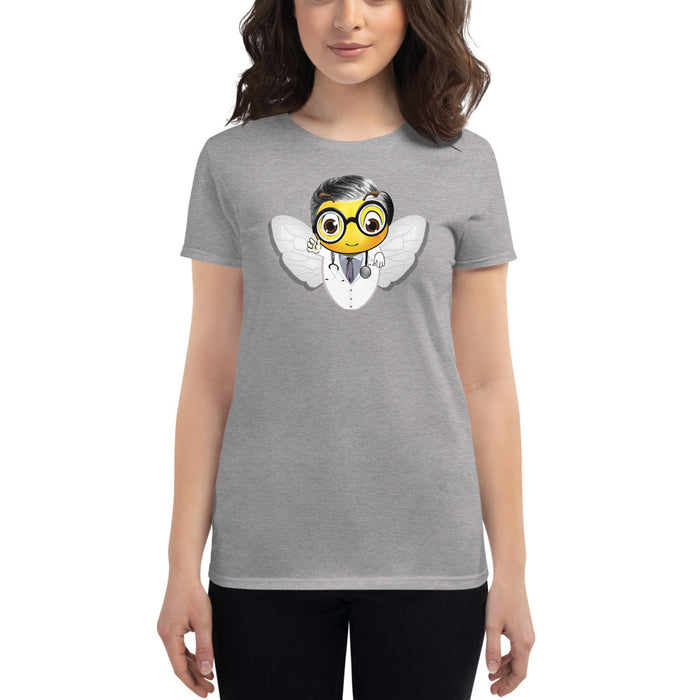 Cute DOCTOR / MEDICO BEE Women's short sleeve t-shirt