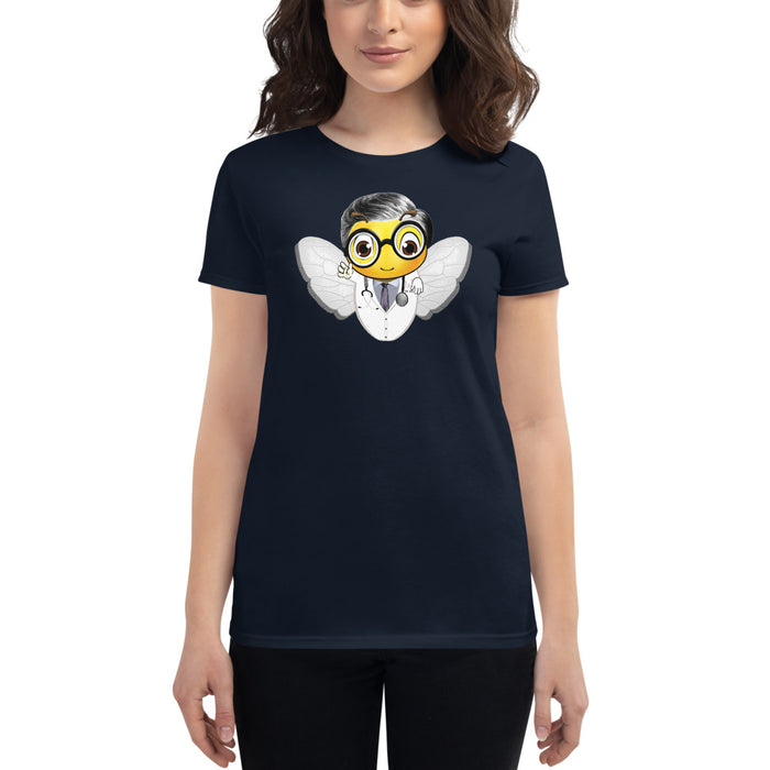 Cute DOCTOR / MEDICO BEE Women's short sleeve t-shirt