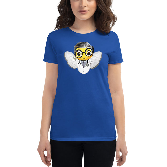 Cute DOCTOR / MEDICO BEE Women's short sleeve t-shirt