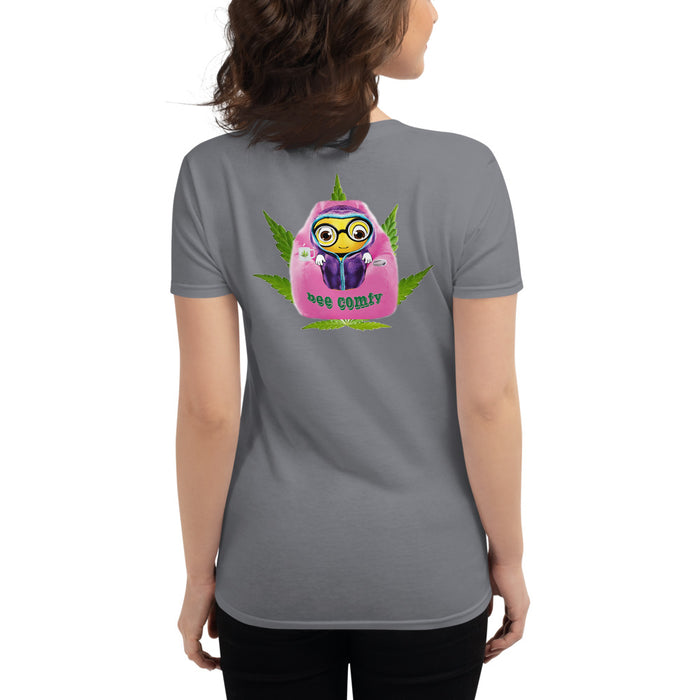 Women's short sleeve cute BEE COMFY INDICA t-shirt