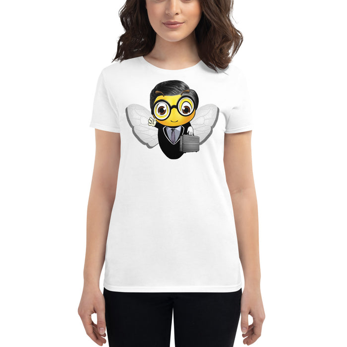 Cute LAWYER / ATTORNEY BEE Women's short sleeve t-shirt