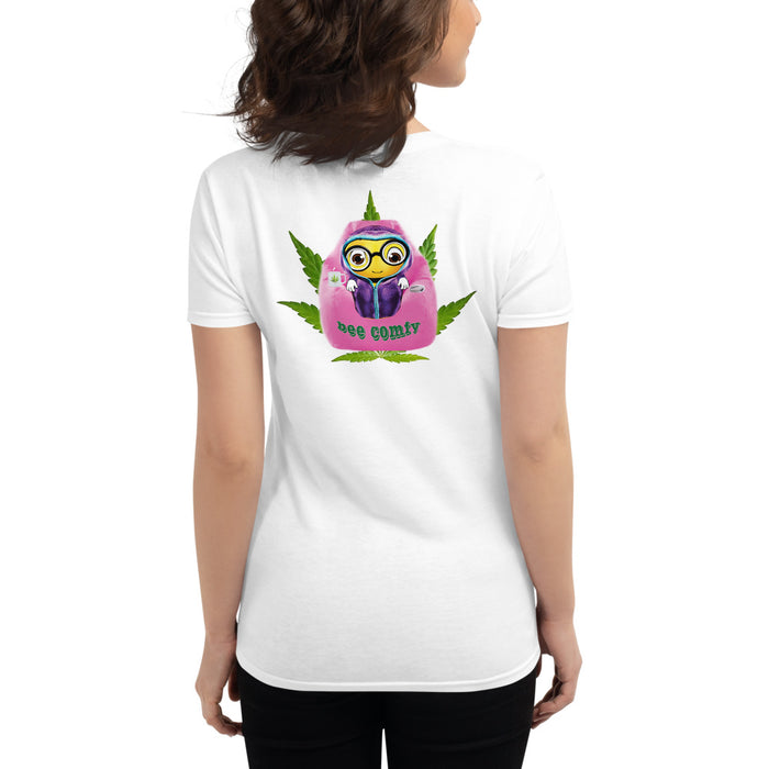 Women's short sleeve cute BEE COMFY INDICA t-shirt