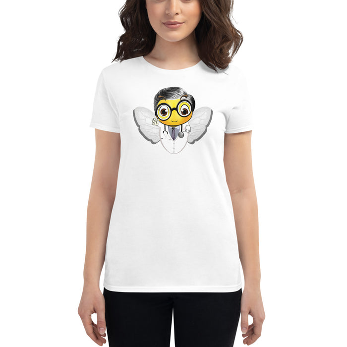 Cute DOCTOR / MEDICO BEE Women's short sleeve t-shirt