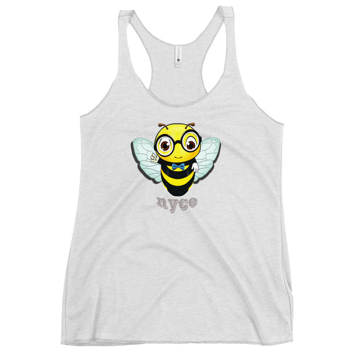 Cute BEE NYCE Women's Racerback Tank