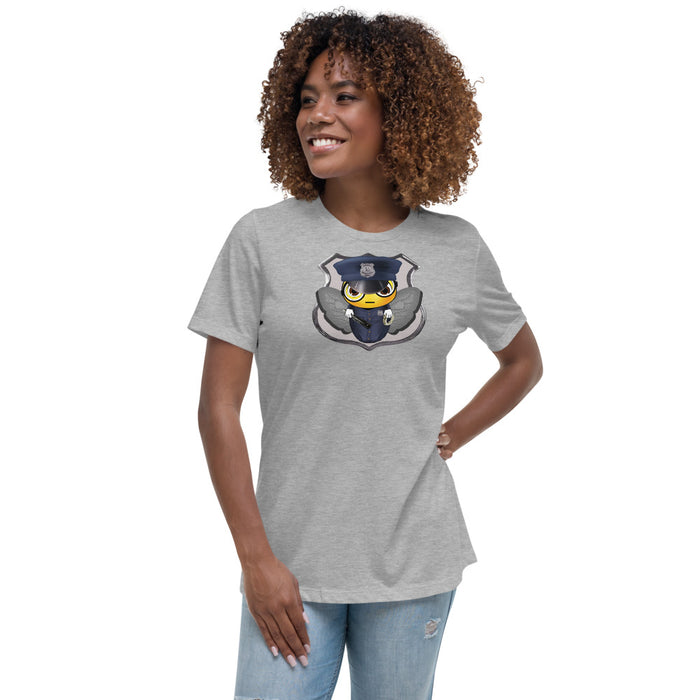 Cute COP / POLICE BEE Women's Relaxed T-Shirt