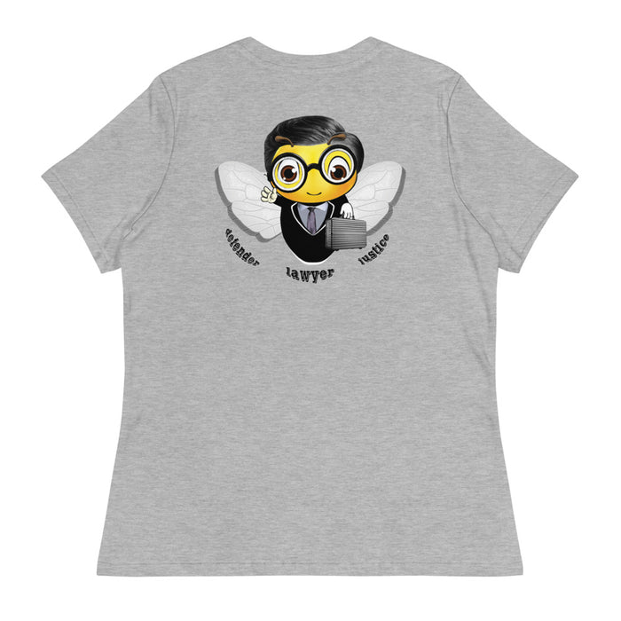 Cute LAWYER / ATTORNEY BEE Women's Relaxed T-Shirt