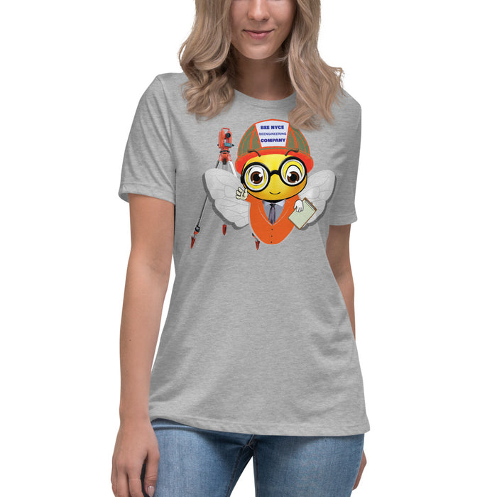 Cute ENGINEER / INGENIERO BEE Women's Relaxed T-Shirt