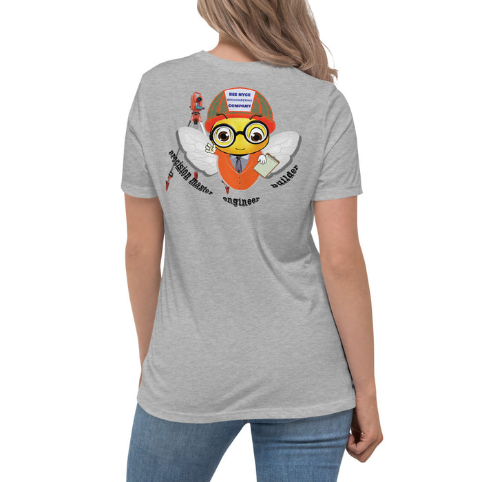 Cute ENGINEER / INGENIERO BEE Women's Relaxed T-Shirt