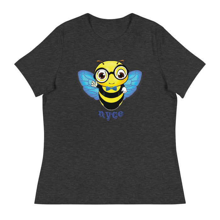 Cute blue BEE NYCE Women's Relaxed T-Shirt