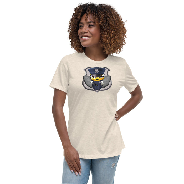 Cute COP / POLICE BEE Women's Relaxed T-Shirt