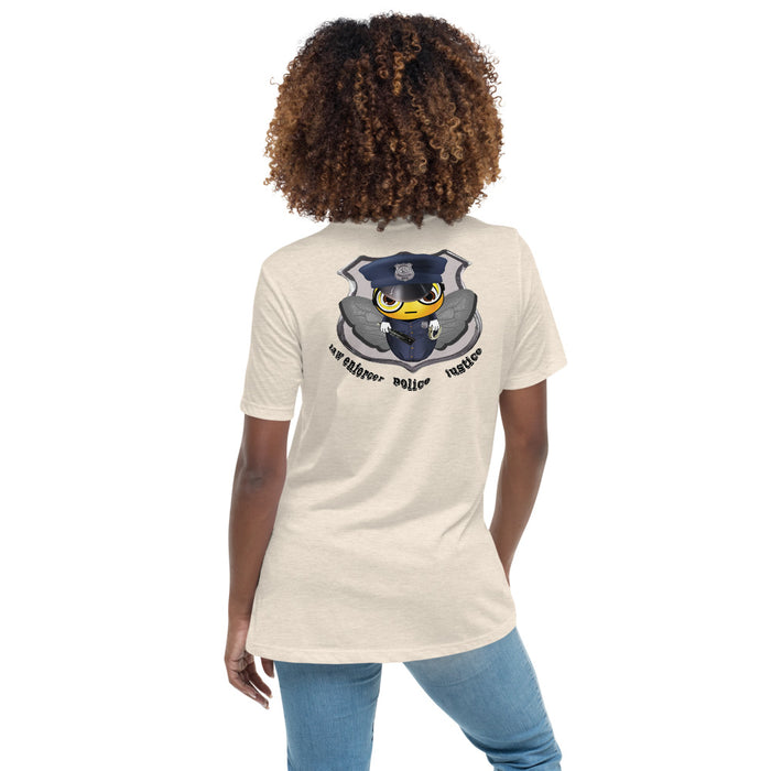 Cute COP / POLICE BEE Women's Relaxed T-Shirt