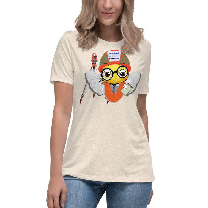 Cute ENGINEER / INGENIERO BEE Women's Relaxed T-Shirt