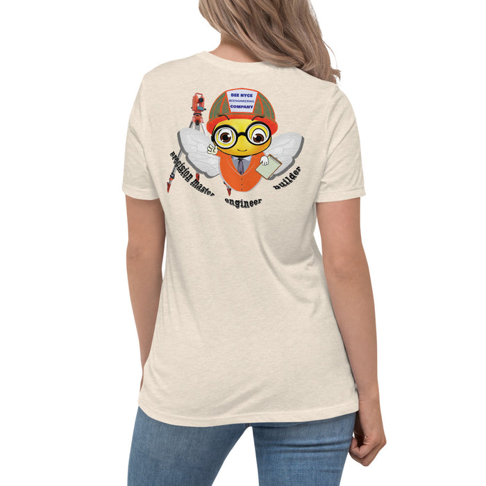 Cute ENGINEER / INGENIERO BEE Women's Relaxed T-Shirt