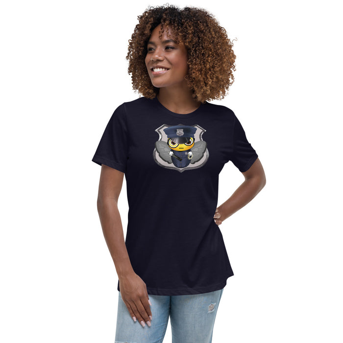 Cute COP / POLICE BEE Women's Relaxed T-Shirt