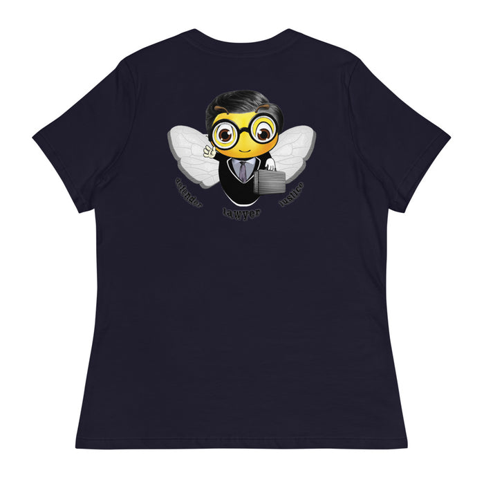 Cute LAWYER / ATTORNEY BEE Women's Relaxed T-Shirt