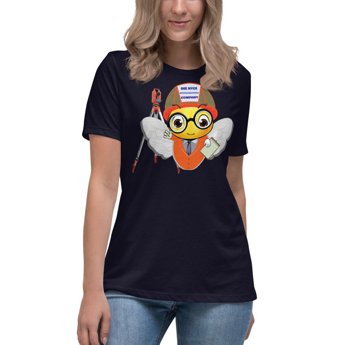 Cute ENGINEER / INGENIERO BEE Women's Relaxed T-Shirt