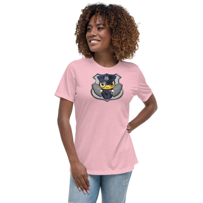 Cute COP / POLICE BEE Women's Relaxed T-Shirt