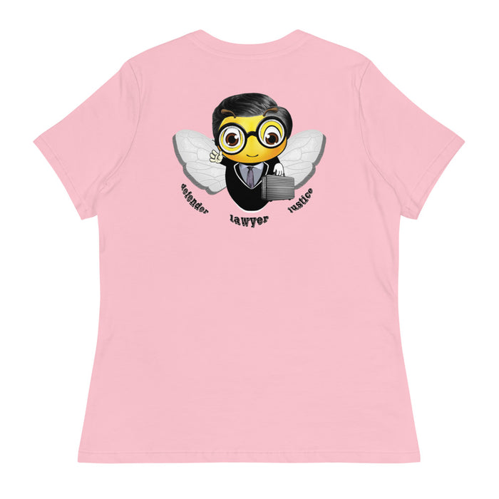 Cute LAWYER / ATTORNEY BEE Women's Relaxed T-Shirt