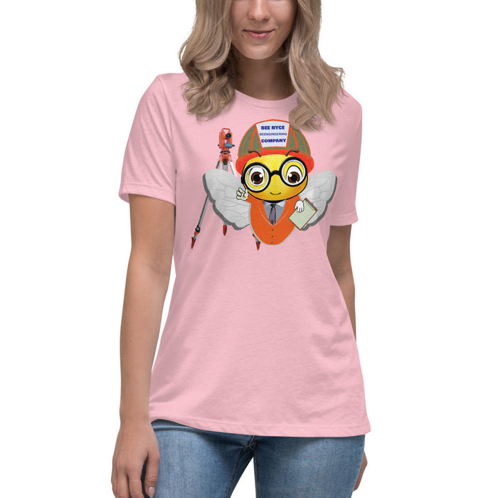 Cute ENGINEER / INGENIERO BEE Women's Relaxed T-Shirt